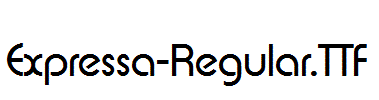 Expressa-Regular.ttf字体下载