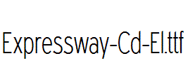 Expressway-Cd-El.ttf字体下载