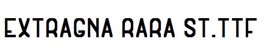 Extragna-Rara-St.ttf字体下载