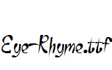 Eye-Rhyme.ttf字体下载