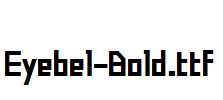 Eyebel-Bold.ttf字体下载