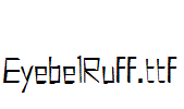 EyebelRuff.ttf字体下载