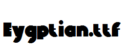 Eygptian.ttf字体下载
