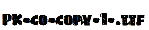 PK-co-copy-1-.ttf字体下载