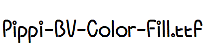 Pippi-BV-Color-Fill.ttf字体下载
