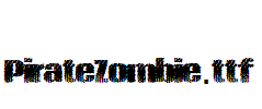 PirateZombie.ttf字体下载