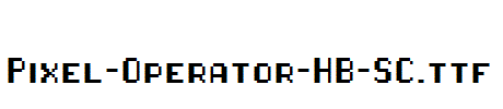 Pixel-Operator-HB-SC.ttf字体下载