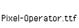 Pixel-Operator.ttf字体下载