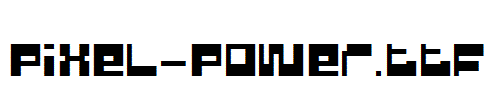 Pixel-Power.ttf字体下载