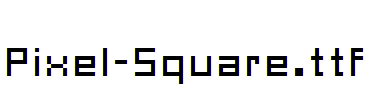 Pixel-Square.ttf字体下载
