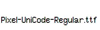 Pixel-UniCode-Regular.ttf字体下载