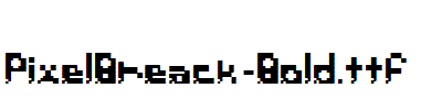 PixelBreack-Bold.ttf字体下载
