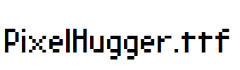 PixelHugger.ttf字体下载