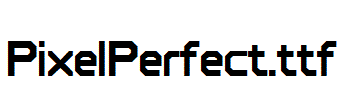 PixelPerfect.ttf字体下载