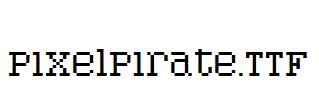 PixelPirate.ttf字体下载