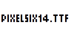 PixelSix14.ttf字体下载