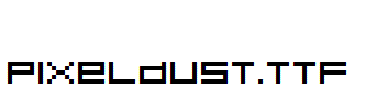 Pixeldust.ttf字体下载