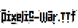 Pixelic-War.ttf字体下载