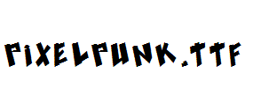 Pixelpunk.ttf字体下载