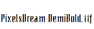PixelsDream-DemiBold.ttf字体下载