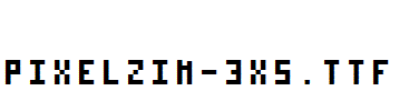 Pixelzim-3x5.ttf字体下载