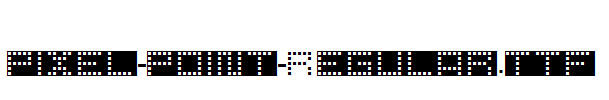pixel-point-Regular.ttf字体下载
