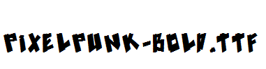 pixelpunk-Bold.ttf字体下载
